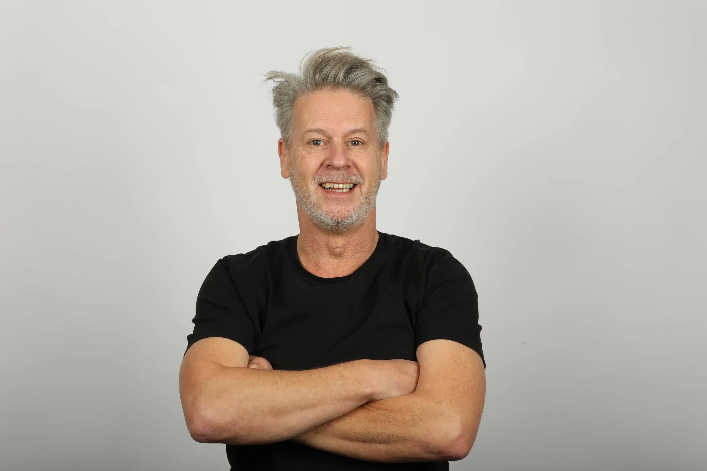 Ernst Renkens als trainingsacteur in een rollenspel