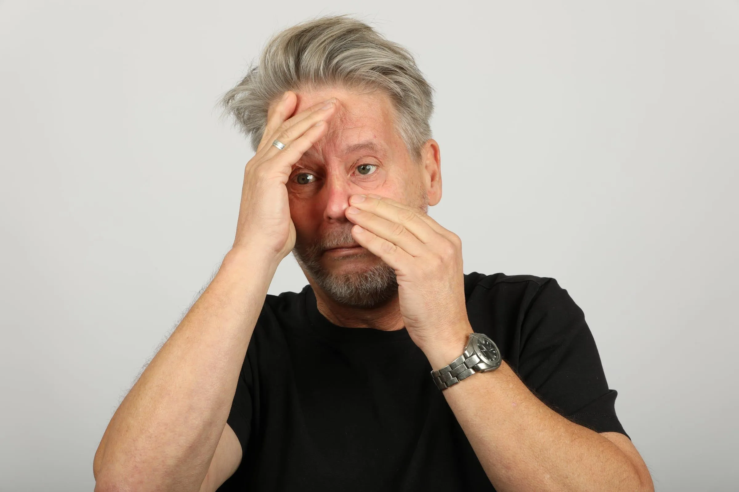 Ernst Renkens als trainingsacteur in een rollenspel – verward gedrag